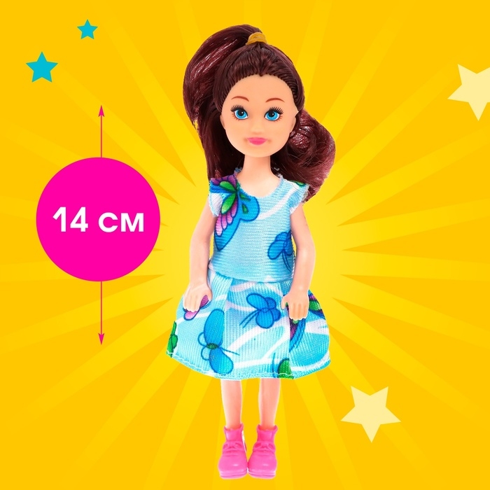 Кукла малышка «Алиса» в платье, МИКС Кукла малышка «Алиса» в платье, МИКС