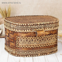 Батонница &laquo;Узор&raquo;, на шарнирах, 25х19х16 см