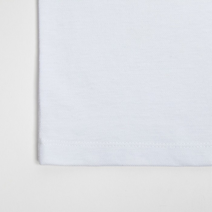 Футболка (поло) мужская MINAKU REGULAR FIT: цвет белый, р-р 52