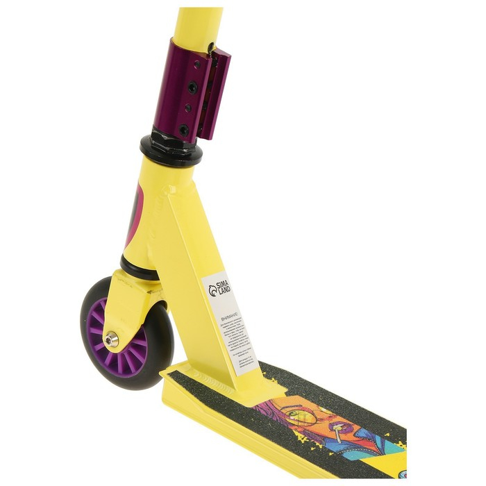Самокат-снегокат 2 в 1 GRAFFITI, трюковой Самокат-снегокат 2 в 1 GRAFFITI, трюковой
