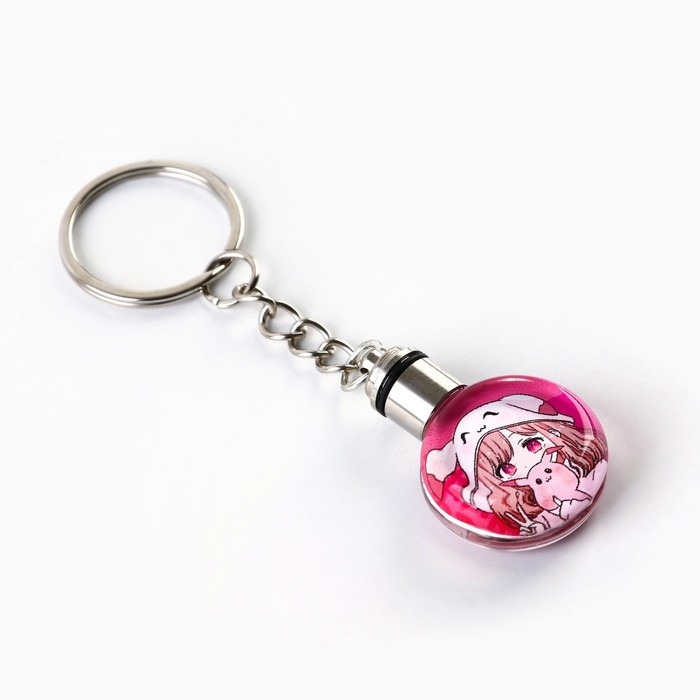 Брелок для ключей с фонариком &laquo;Аниме&raquo;, 4 х 2 см