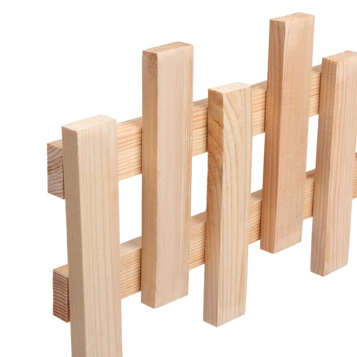 Ограждение декоративное, 28 &times; 88 см, 1 секция, дерево, Greengo