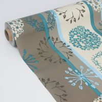 Клеёнка на стол Доляна &laquo;Мотив&raquo;, на тканевой основе, рулон 20 метров, ширина 137 см, общая толщина 0,22 мм