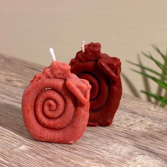 Свеча Свеча "Русалка" 6,5х4х8 см, соевый воск МИКС