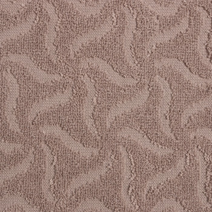 Полотенце махровое &laquo;Радуга&raquo; цвет бежевый, 70х130, 295 гр/м