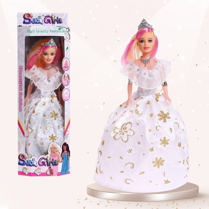 Кукла-модель &laquo;Анна&raquo;, в платье, МИКС