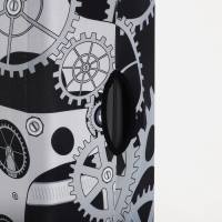 Чехол на чемодан L, цвет чёрный/серый Чехол на чемодан L, цвет чёрный/серый