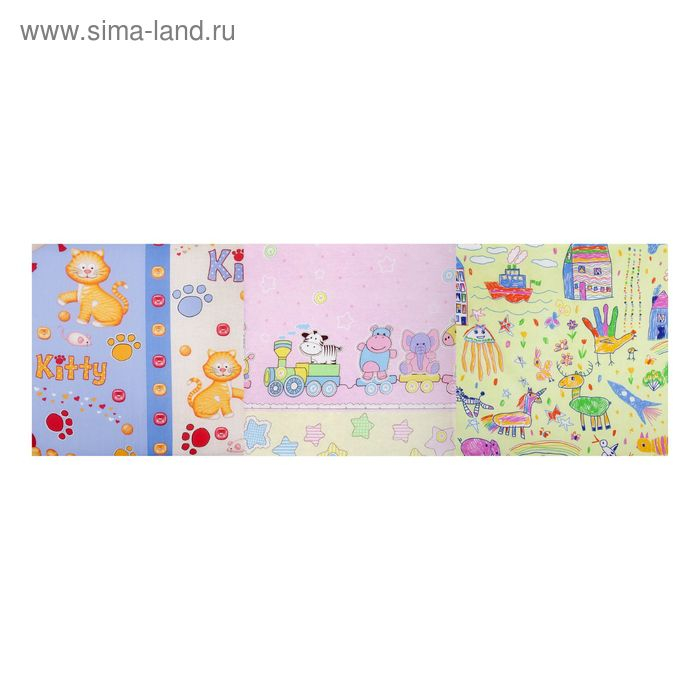 Матрас беспружинный &laquo;ЕМЕЛЯ&raquo; Стандарт, 120х60х12 см, цвет МИКС