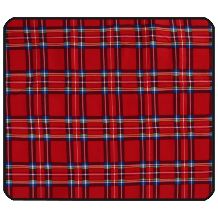 Коврик туристический Maclay, флис, 150х180х0.3 см, цвет МИКС