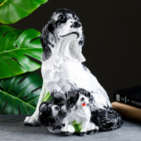 Копилка "Кокер с щенками" 30х20х25см Копилка "Кокер с щенками" 30х20х25см