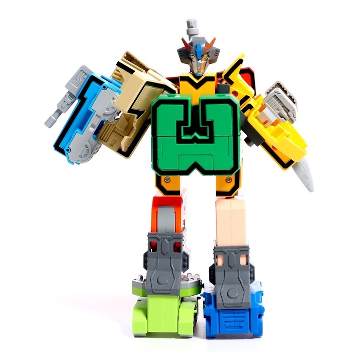 Набор роботов &laquo;Робо Цифры&raquo;, трансформируется, собираются в 1 робота