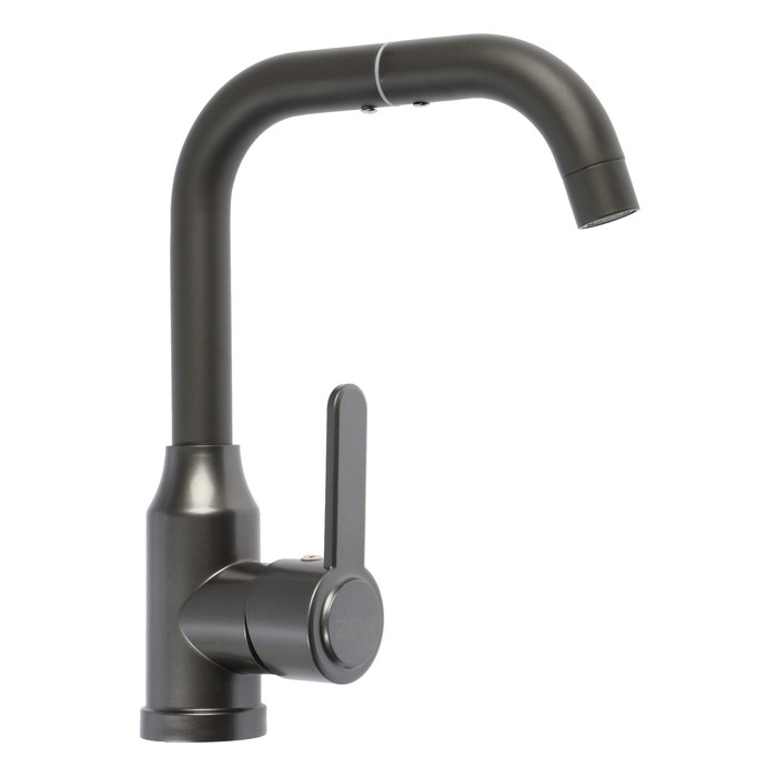 Смеситель для кухни ZEIN Z3703, поворотный излив высотой 20 см, ABS-пластик, графит Смеситель для кухни ZEIN Z3703, поворотный излив высотой 20 см, ABS-пластик, графит