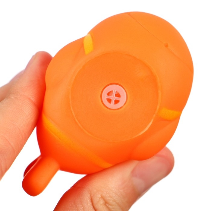 Набор резиновых игрушек для ванны &laquo;Рыбка клоун&raquo;, 10 см, с пищалкой, 5 шт, Крошка Я