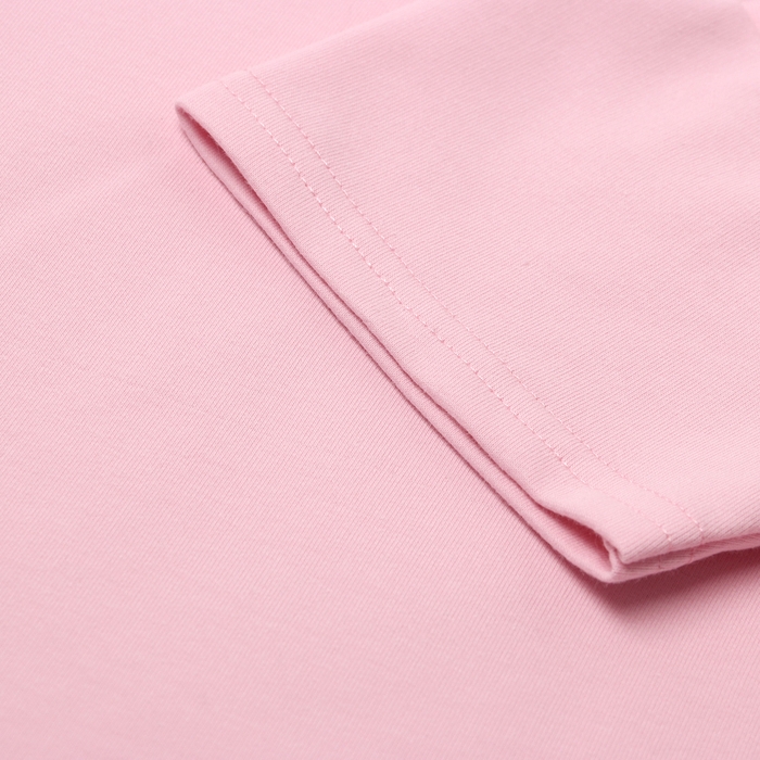 Костюм детский для девочки (футболка,шорты), цвет розовый, рост 104