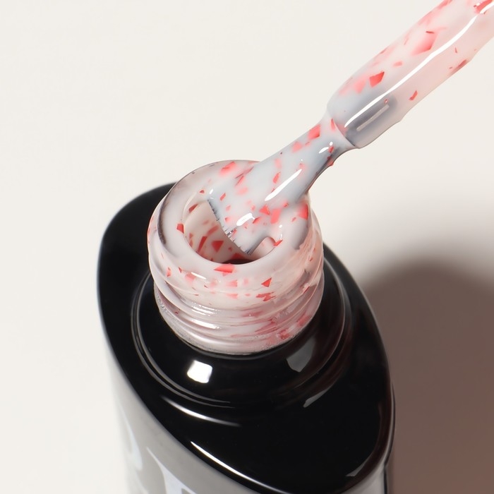 Гель лак для ногтей, «MILK POTAL», 3-х фазный, 8мл, LED/UV, цвет белый/красный (12) Гель лак для ногтей, «MILK POTAL», 3-х фазный, 8мл, LED/UV, цвет белый/красный (12)