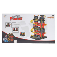 Игровой набор &laquo;Мегапарковка&raquo;, с 10 машинками и электрическим лифтом, работает от батареек