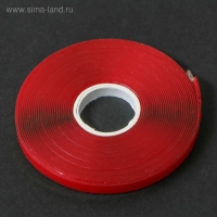 Клейкая лента Cartage, прозрачная, двусторонняя, акриловая, 8 мм &times; 5 м