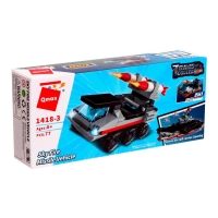 Конструктор Военная зона &laquo;Боевой транспорт. Ракетная машина &laquo;Скайфайр&raquo;, 77 деталей