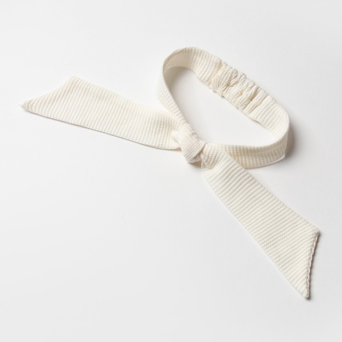 Комплект: платье, шорты, повязка Крошка Я Ромашка, рост 86-92 см, серый