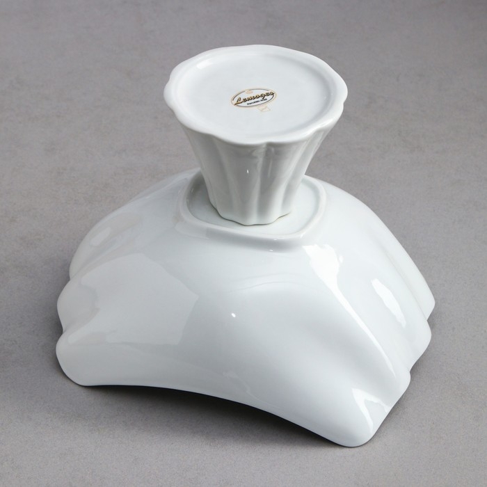 Салатник, с подставкой, 1.2 л, фарфор, Иран Салатник, с подставкой, 1.2 л, фарфор, Иран