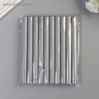 Сургуч для печати стержень "Серебристый" блеск 13,2х1,1 см Сургуч для печати стержень "Серебристый" блеск 13,2х1,1 см