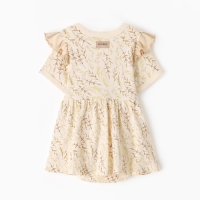 Боди-платье с шапочкой детское MINAKU "Nature", цвет бежевый, рост 86-92 см Боди-платье с шапочкой детское MINAKU "Nature", цвет бежевый, рост 86-92 см