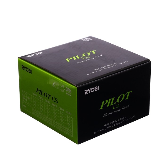 Катушка Pilot CS 1500 RYOBI, 6+1 подшипник, 5.1:1 Катушка Pilot CS 1500 RYOBI, 6+1 подшипник, 5.1:1