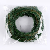 Новый год! Проволока для поделок и декора &laquo;Хвоя&raquo; длина &mdash; 5 м, диаметр &mdash; 3,5 см, цвет зелёный с коричневым