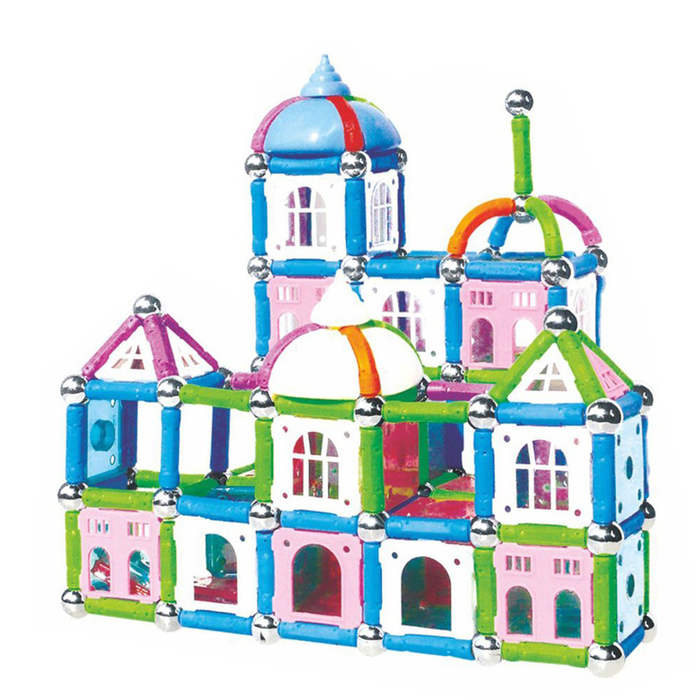 Конструктор магнитный &laquo;Построй свой дом&raquo;, 90 деталей