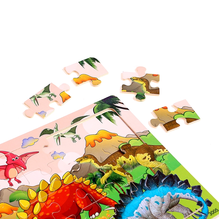 Пазл «Динозавры», 30 деталей Пазл «Динозавры», 30 деталей
