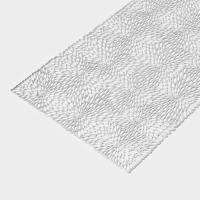 Дорожка на стол Доляна &laquo;Астры&raquo;, 89&times;35 см, цвет серебро