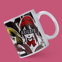 Кружка керамическая ARIGATO, 320 МЛ, цвет белый Кружка керамическая ARIGATO, 320 МЛ, цвет белый