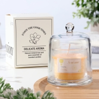 Свеча ароматическая в банке "Dome", лимон Свеча ароматическая в банке "Dome", лимон