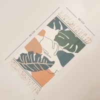 Коврик для дома SL Home Cotton, 60&times;90 см, цвет молочный