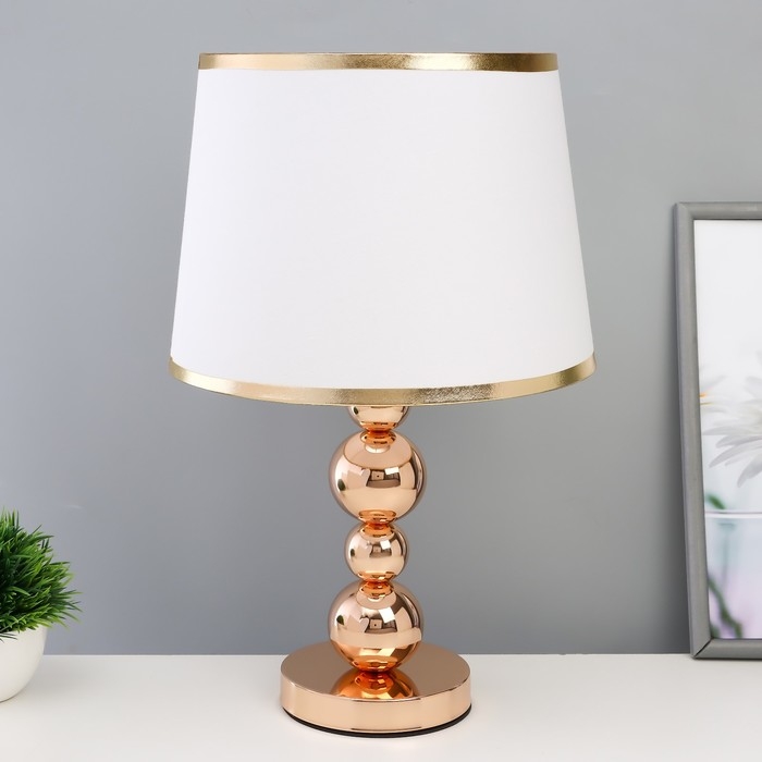 Настольная лампа Настольная лампа "Гелла" Е27 40Вт золото 25х25х40 см