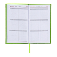 Еженедельник датированный 2025 года, 85х145 мм, 64 листа ESCALADA, твердая обложка из искусственной кожи, блинтовое тиснение, блок 70 г/м², зелёный Еженедельник датированный 2025 года, 85х145 мм, 64 листа ESCALADA, твердая обложка из искусственной кожи, блинтовое тиснение, блок 70 г/м², зелёный