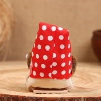 Оберег &laquo;Домовой&raquo;, с рублями, 10 см, микс