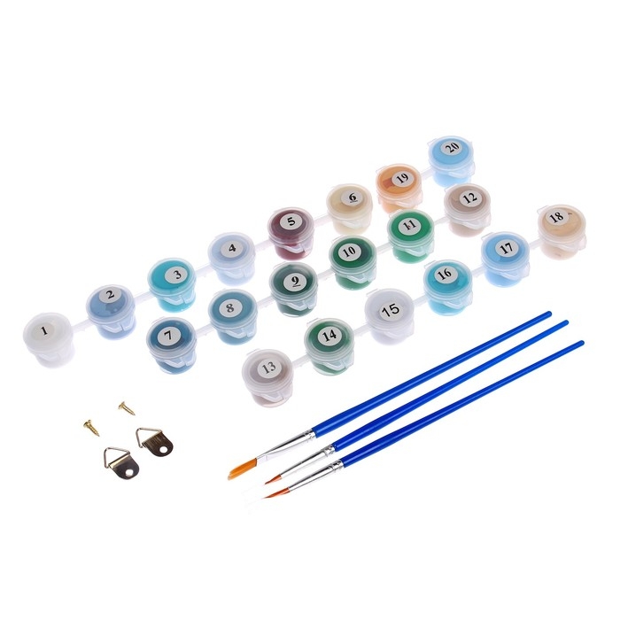 Картина по номерам на холсте с подрамником &laquo;Греция&raquo;, 30х40 см