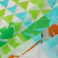 Штора для ванной Доляна &laquo;Фламинго&raquo;, 180&times;180 см, EVA