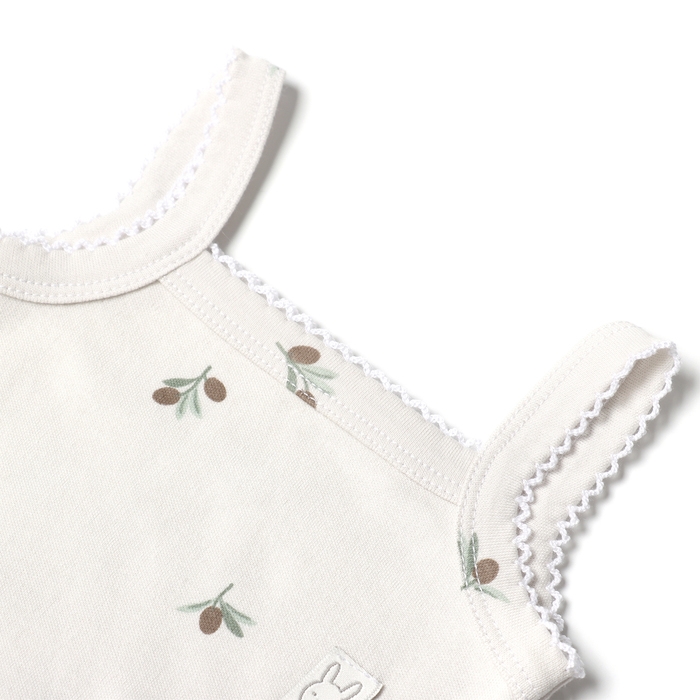 Боди-майка Крошка Я Olives, р. 62-68, молочный