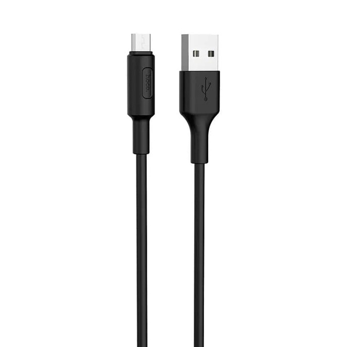 Кабель Hoco X25, microUSB - USB, 2 А, 1 м, PVC оплетка, черный Кабель Hoco X25, microUSB - USB, 2 А, 1 м, PVC оплетка, черный