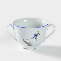 Бульонница &laquo;Рококо. Гуси&raquo;, 330 мл, МИКС