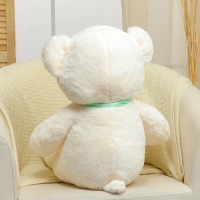 Мягкая игрушка &laquo;Мишка&raquo;, с бантом, 80 см, цвет белый