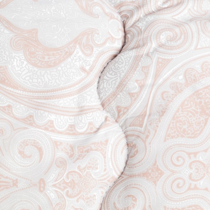 Одеяло зимнее 220х205 см, шерсть верблюда, ткань тик, п/э 100%