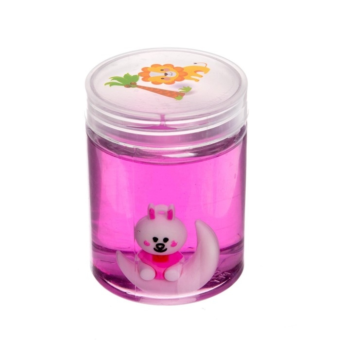 Лизун - слайм «Зайка», цвета МИКС Лизун - слайм «Зайка», цвета МИКС