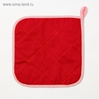 Прихватка Этель Caticorn 19х19 см, 100% хлопок, саржа, ватин 250 г/м2