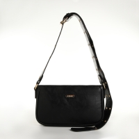 Сумка женская, багет, на молнии, цвет чёрный Сумка женская, багет, на молнии, цвет чёрный