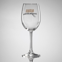 Бокалы для вина парные «Папа, Мама», 2 шт, 360 мл Бокалы для вина парные «Папа, Мама», 2 шт, 360 мл