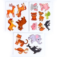 Развивающая игра на липучках &laquo;&lrm;Изучаем животных. Мамы и малыши&raquo;&lrm;