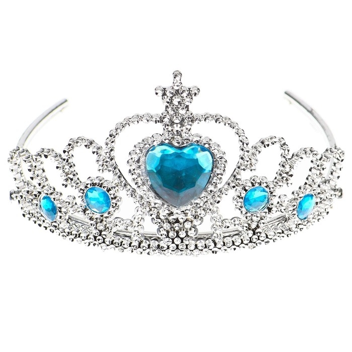 Игровой набор Disney &laquo;Холодное сердце&raquo;, корона, подвеска, 12 мелодий, световые эффекты, цвет голубой